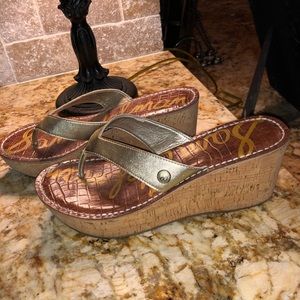 Sam Edelman cork sandals